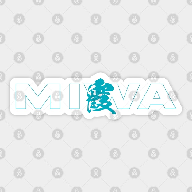Miwa Sticker by CYPHERDesign